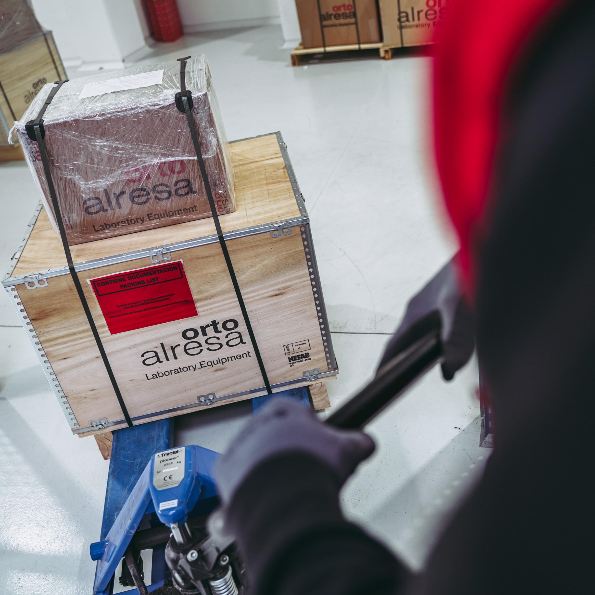 Packing and shipping